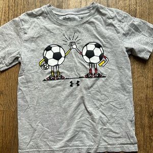 Under Armour size 7 soccer shirt